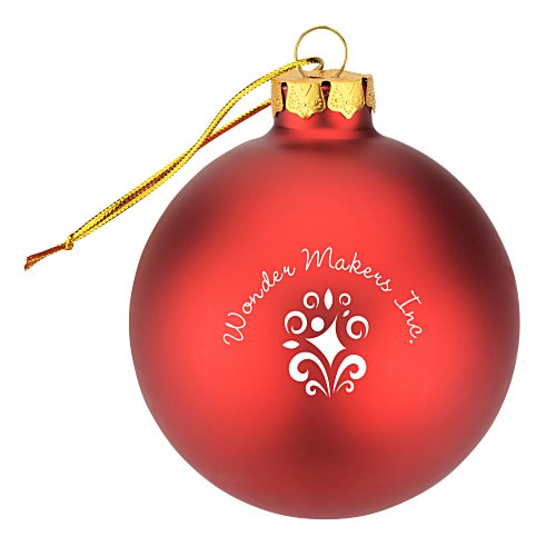 Traditional Glass Ornament Main Image