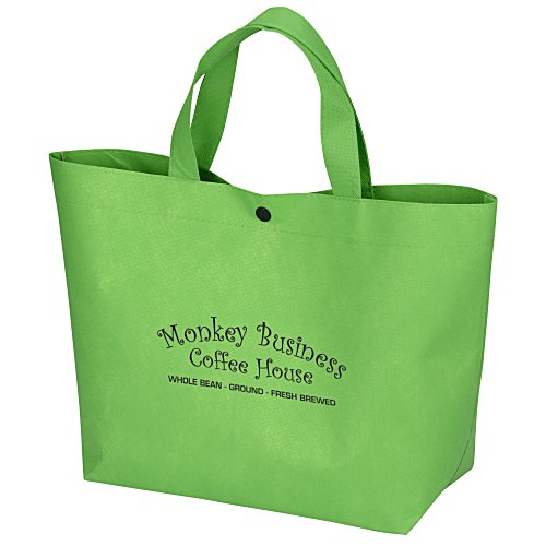 Bottom Gusset Snap Lunch Tote Main Image