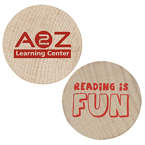 Wooden Nickel - Reading is Fun - 24 hr Main Image