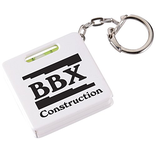 Tape Measure/Level Keychain - 24 hr Main Image