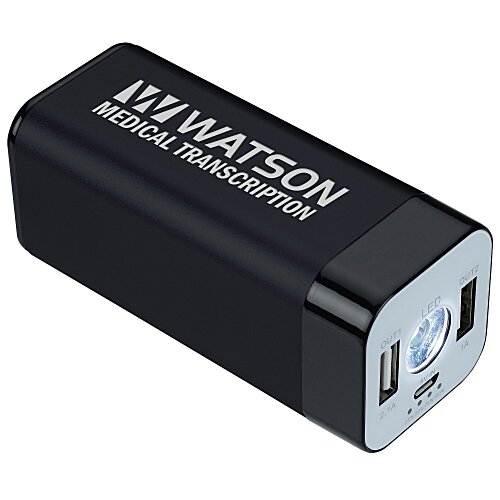 Brick Power Bank with Flashlight Main Image