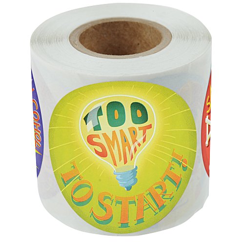 Fun Sticker Roll - Too Smart To Start Main Image
