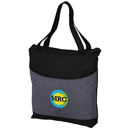 High Line Two-Tone Tote - Embroidered Main Image