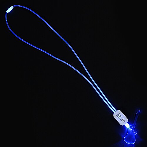 Neon LED Necklace - Guitar Main Image