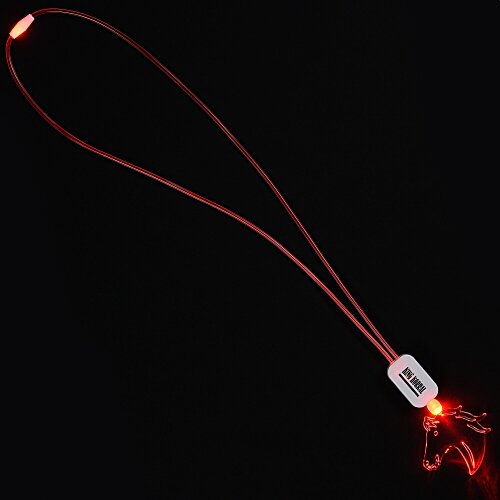 Neon LED Necklace - Horse Main Image