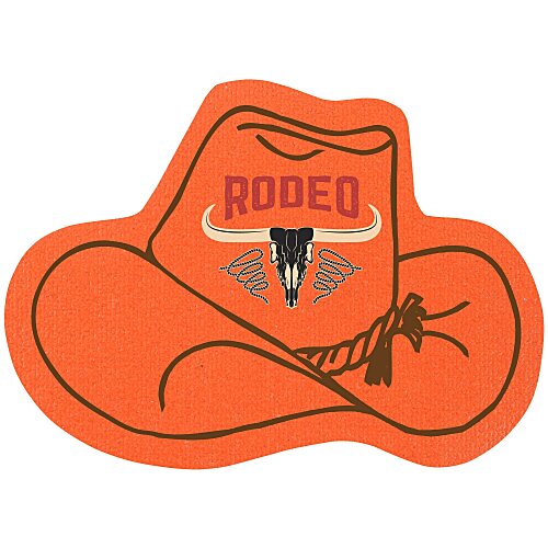 Cushioned Jar Opener - Cowboy Hat - Full Color Main Image