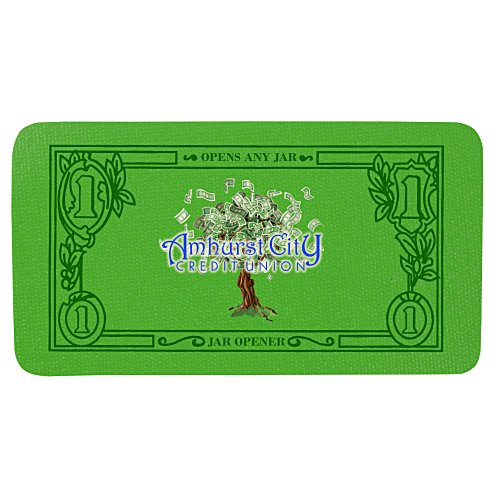 Cushioned Jar Opener - Dollar Bill - Full Color Main Image