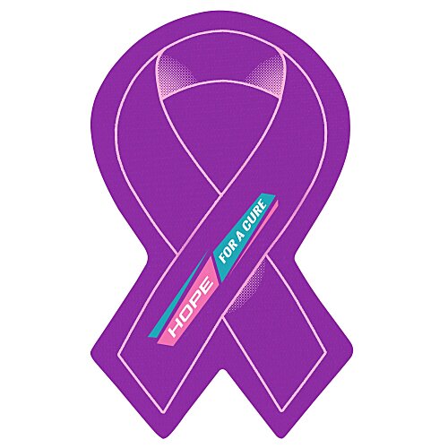 Cushioned Jar Opener - Awareness Ribbon - Full Color Main Image