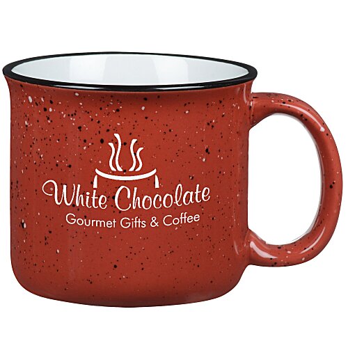 Campfire Ceramic Mug - Red - 15 oz. - 24 hr Main Image