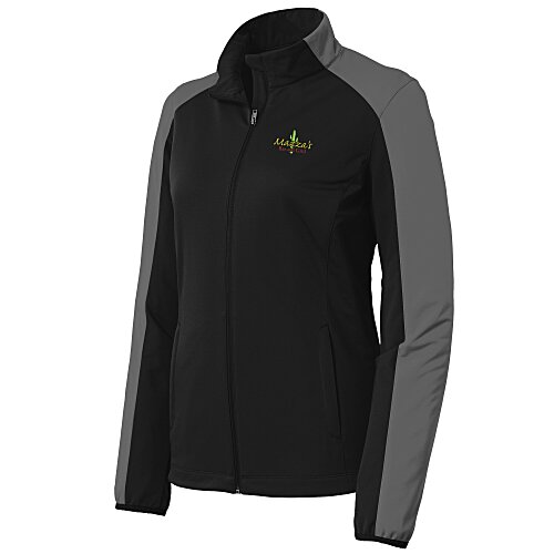 Lightweight Colorblock Soft Shell Jacket - Ladies' - 24 hr Main Image