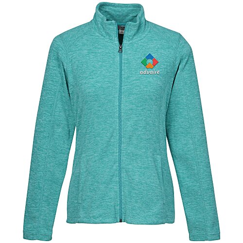 Heathered Microfleece Jacket - Ladies' - 24 hr Main Image