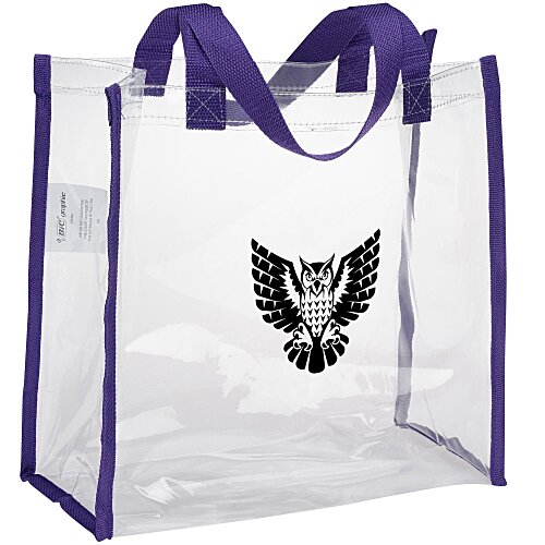 Clear Game Tote Main Image