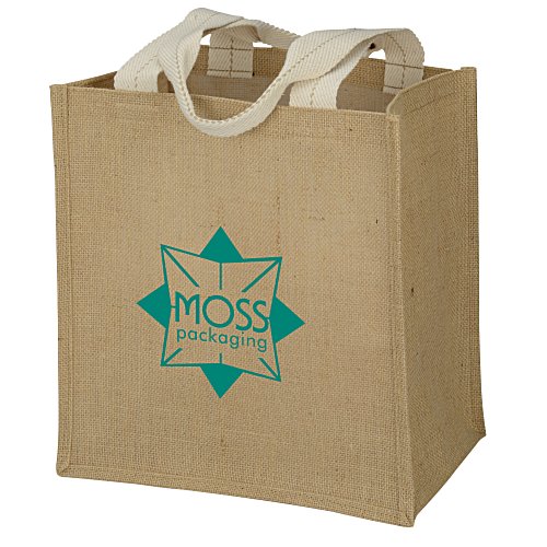 Jute Grocery Tote Main Image