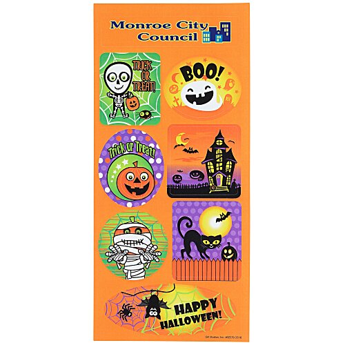 Super Kid Sticker Sheet - Halloween Main Image