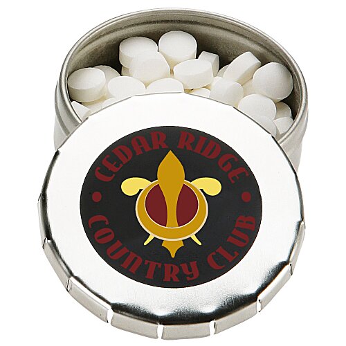 Breath Mint Tin with Sugar-Free Mints  - 24 hr Main Image