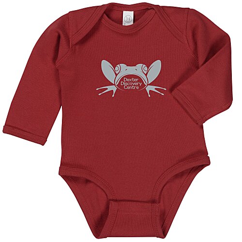 Rabbit Skins Infant Long Sleeve Onesie - Colors Main Image