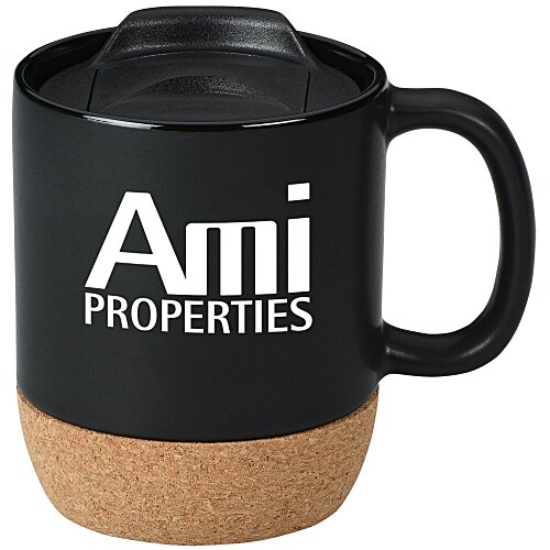 Cork Bottom Ceramic Mug - 12 oz Main Image