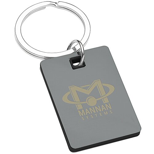 Reflections Rectangle Keychain Main Image