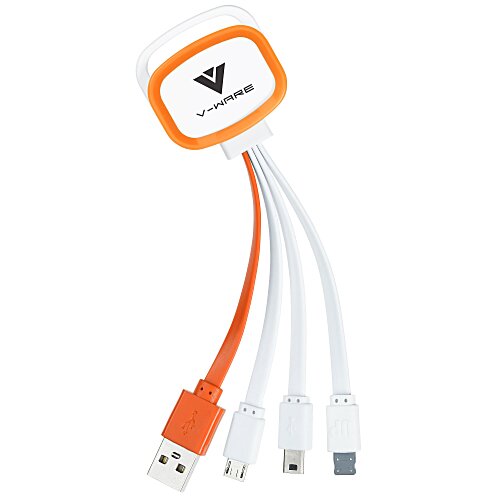 Flashing 3-in-1 Charging Cable Main Image