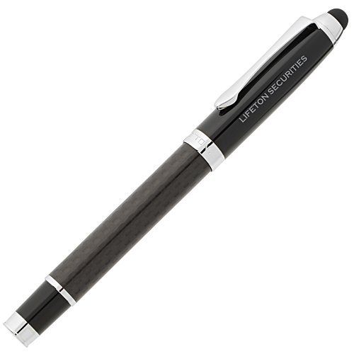 Bettoni Carbon Fiber Rollerball Stylus Metal Pen - 24 hr Main Image