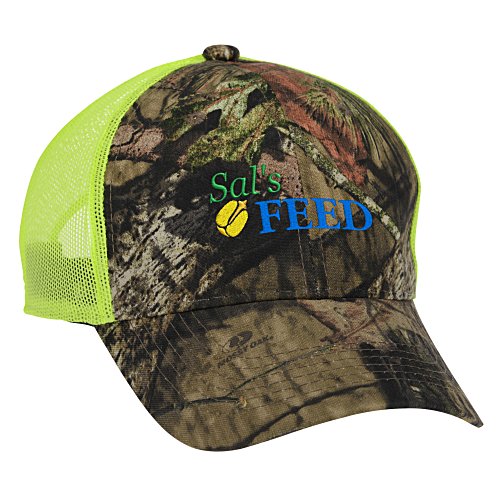 Camo Mesh Back Structured Cap Main Image