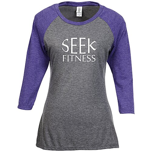 Ideal 3/4 Sleeve Raglan T-Shirt - Ladies' Main Image