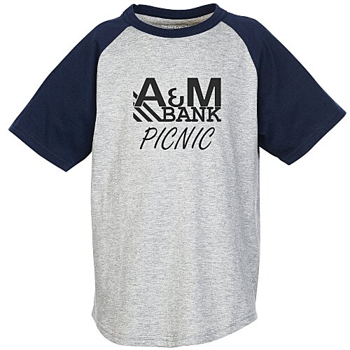 Colorblock Raglan Jersey Tee - Youth Main Image