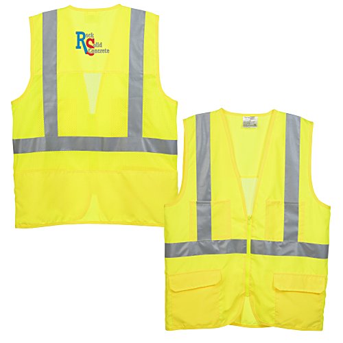 Mesh Back Reflective Safety Vest Main Image