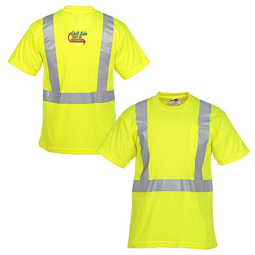 High Visibility Short Sleeve Safety T-Shirt Main Image