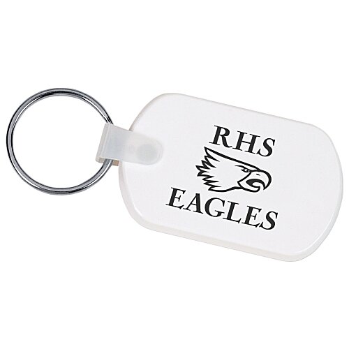 Soft Keychain - Rectangular - 24 hr Main Image