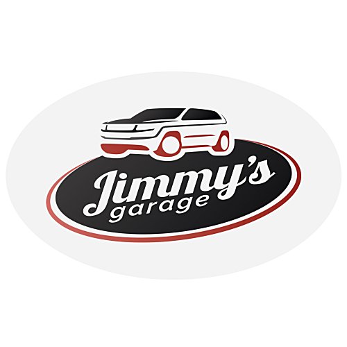 Full Color Sticker - Oval - 2-1/2" x 4" Main Image