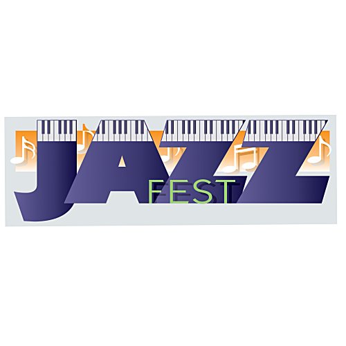 Full Color Sticker - Rectangle - 2 inches x 6 inches Main Image