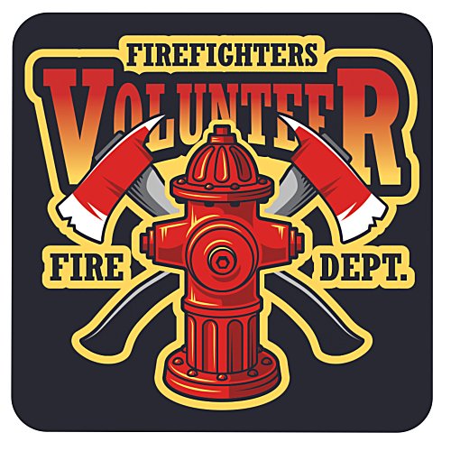 Full Color Sticker - Square - 3" x 3" - Round Corners Main Image