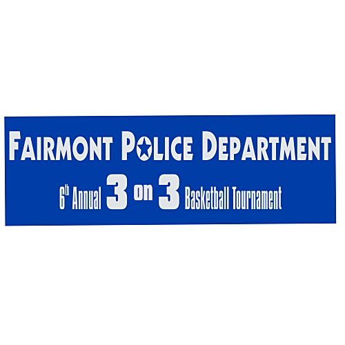 Rectangle Sticker - 2 inches x 6 inches Main Image