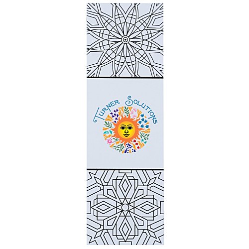 Coloring Bookmark - Geometric Main Image