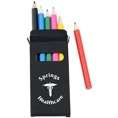 Color Pencil Six Pack - Matte Black Main Image