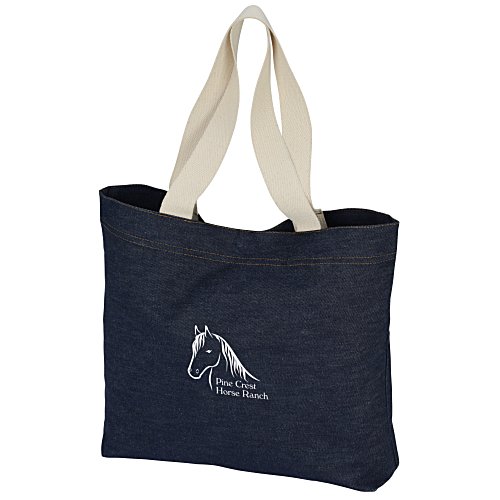 Basic Denim Tote Main Image