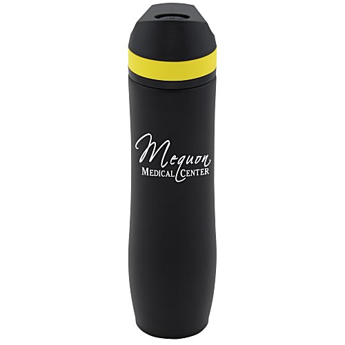 Persona Wave Vacuum Sport Bottle - 20 oz. - Black Main Image