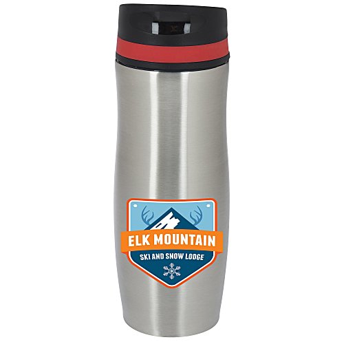 Persona Wave Vacuum Tumbler - 14 oz - Full Color Main Image