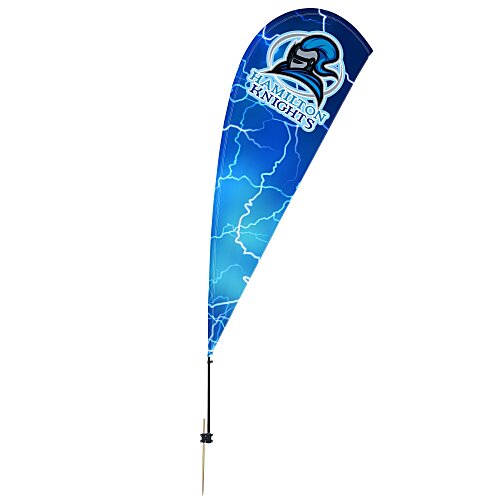 Outdoor Value Sail Sign - 9-1/2' - One Sided Main Image