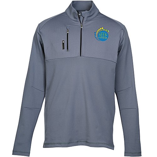 adidas Golf Mixed Media 1/4-Zip Jacket Main Image