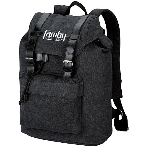 Bennett 16 oz. Canvas Rucksack Backpack Main Image