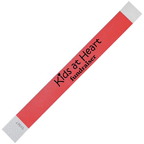 Tyvek Wristband - 1 inch - 24 hr Main Image