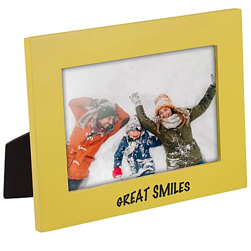 4 inches x 6 inches Colored Wood Frame - 24 hr Main Image