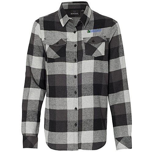Burnside Yarn-Dyed Flannel Shirt - Ladies' Main Image