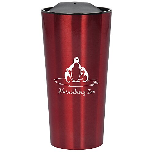 Customized Fashion Metallic Travel Mug - 16 oz - 24 hr Main Image