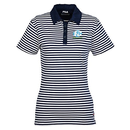 FILA Paros Striped Polo - Ladies' Main Image