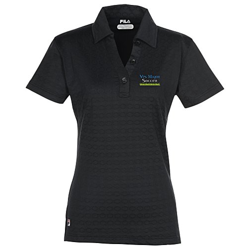 FILA Catania V-Neck Polo - Ladies' Main Image
