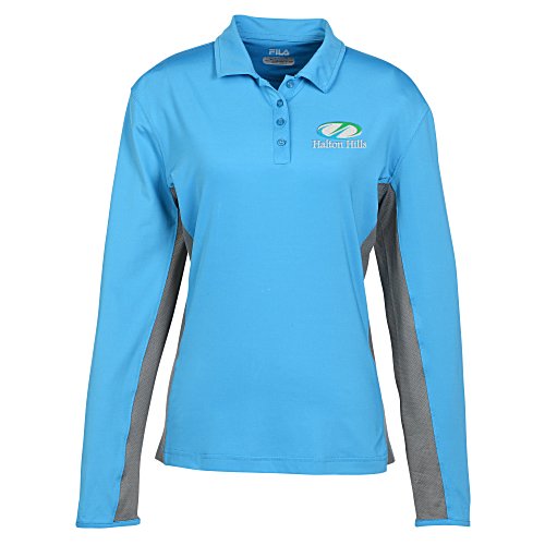 FILA Newport Long Sleeve Polo - Ladies' Main Image