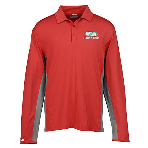 FILA Bedford Long Sleeve Polo - Men's Main Image